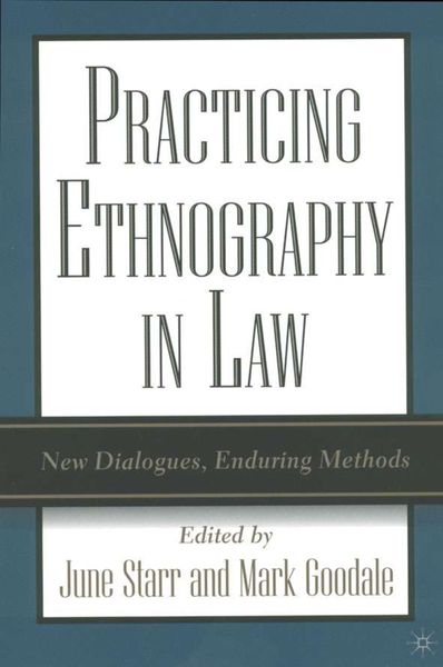 Produktbild: Practicing Ethnography in Law