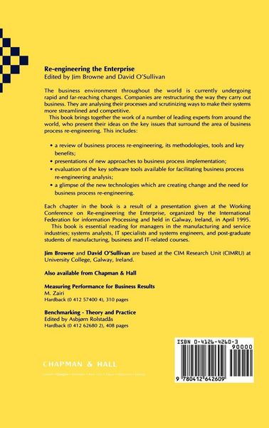 Produktbild: Re-engineering the Enterprise
