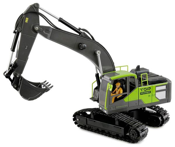 Produktbild: Amewi Kettenbagger G071E 1:18 RC Funktionsmodell Baufahrzeug