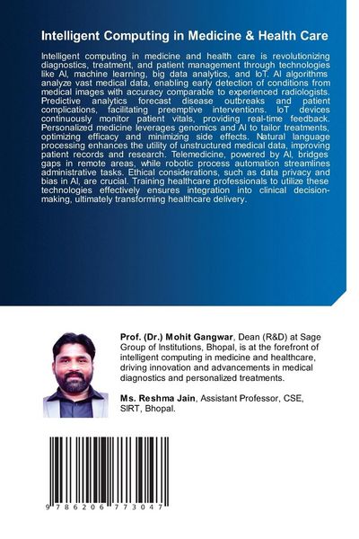 Produktbild: Intelligent Computing in Medicine & Health Care