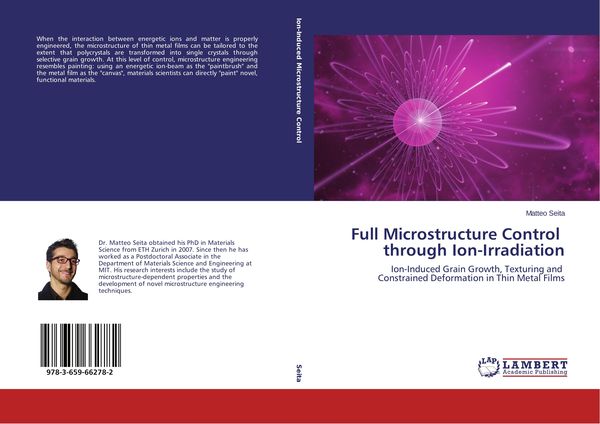 Produktbild: Full Microstructure Control through Ion-Irradiation
