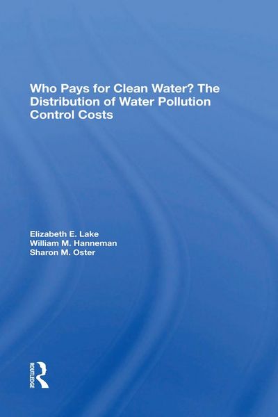 Produktbild: Who Pays For Clean Water?