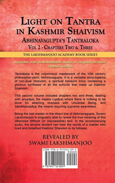 Produktbild: Light on Tantra in Kashmir Shaivism - Volume 2