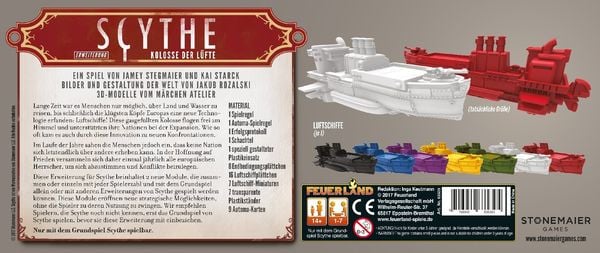 Produktbild: Scythe: Kolosse der L&uuml;fte (Spiel-Zubeh&ouml;r)