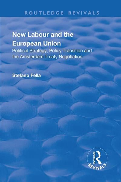 Produktbild: New Labour and the European Union