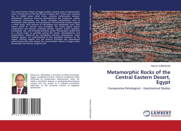 Produktbild: Metamorphic Rocks of the Central Eastern Desert, Egypt