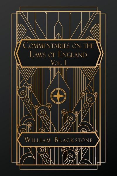Produktbild: Commentaries on the Laws of England