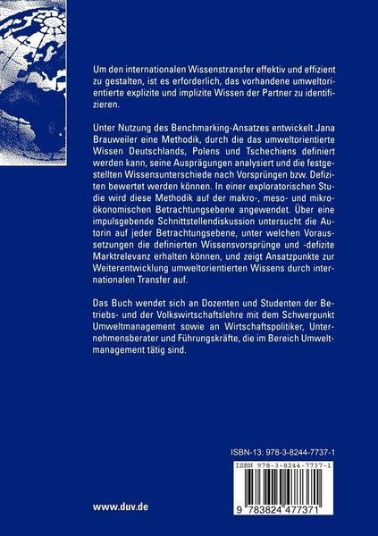 Produktbild: Benchmarking von umweltorientiertem Wissen auf unterschiedlichen Aggregationsebenen