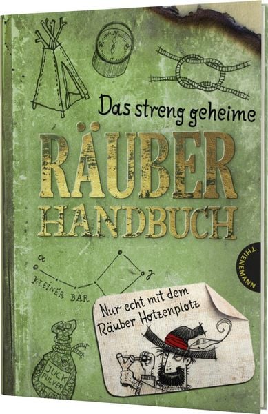 Das streng geheime Räuberhandbuch, Gebundene Ausgabe von Martin Verg , Otfried Preußler , F. J. Tripp, Thienemann in der Thienemann-Esslinger Verlag