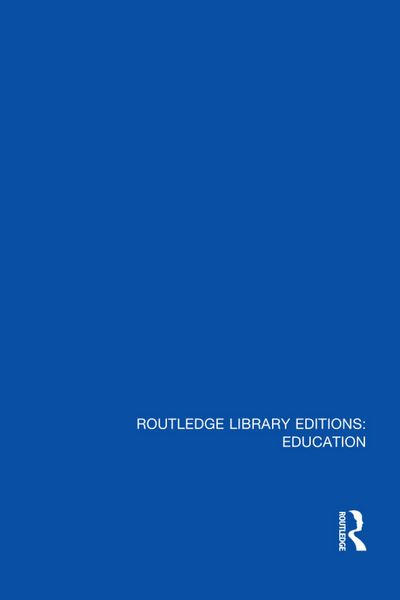 Produktbild: Routledge Library Editions: Education Mini-Set C: Early Childhood Education 5 vol set