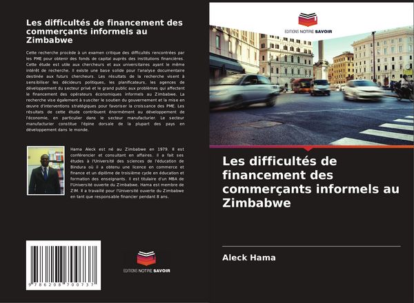 Produktbild: Les difficult&eacute;s de financement des commer&ccedil;ants informels au Zimbabwe