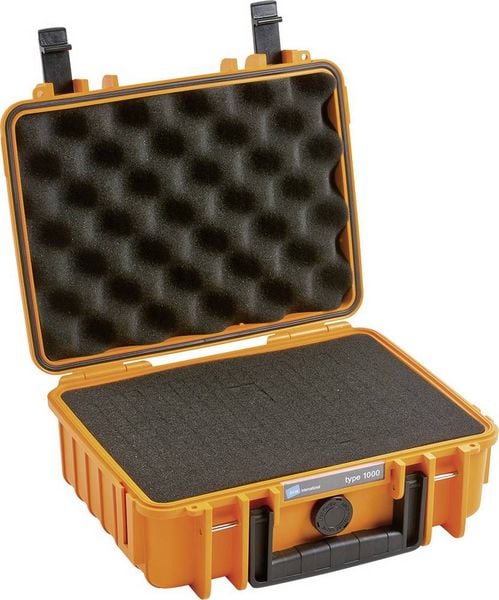 Produktbild: B & W International Outdoor Koffer outdoor.cases Typ 1000 4.1 l (B x H x T) 270 x 215 x 105 mm Orange 1000/O/SI
