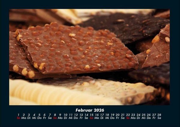 Produktbild: World of Sweets 2026 Fotokalender DIN A4