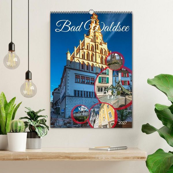 Produktbild: Bad Waldsee (Wandkalender 2027 DIN A2 hoch), CALVENDO Monatskalender