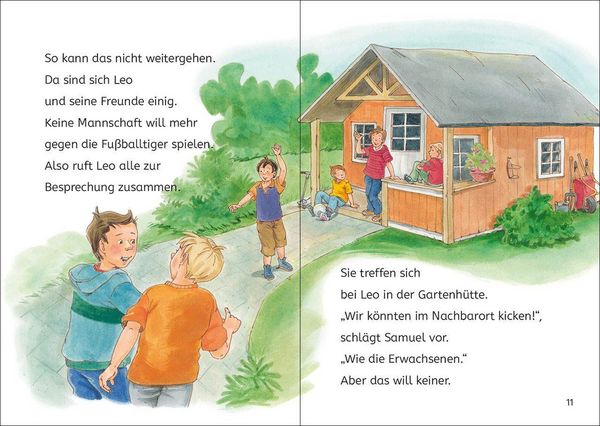 Produktbild: Die besten Lesel&ouml;wen-Fu&szlig;ballgeschichten zum Lesenlernen