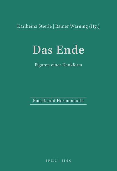 Produktbild: Das Ende. Figuren einer Denkform