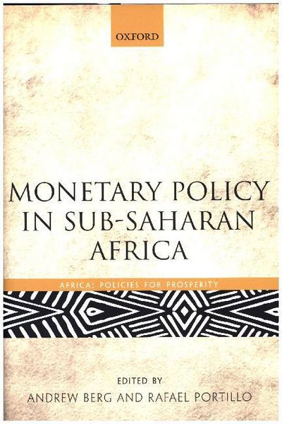Produktbild: Monetary Policy in Sub-Saharan Africa