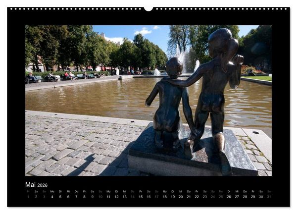 Produktbild: Oslo (hochwertiger Premium Wandkalender 2026 DIN A2 quer), Kunstdruck in Hochglanz