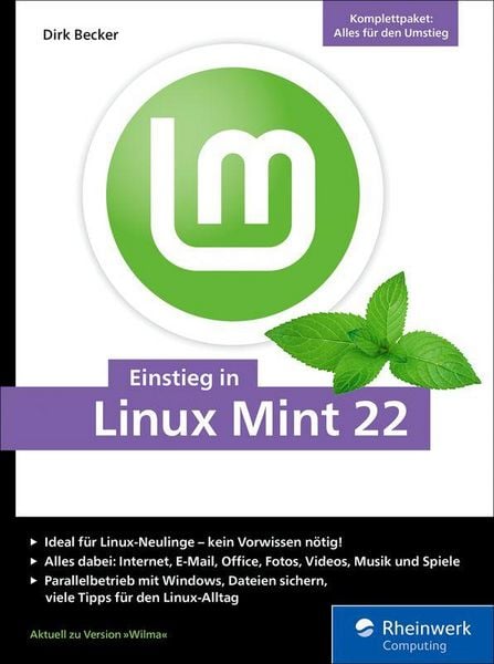 Produktbild: Einstieg in Linux Mint 22