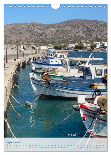 Produktbild: KRETA SONNENINSEL DER G&Ouml;TTER (Wandkalender 2026 DIN A4 hoch), CALVENDO Monatskalender