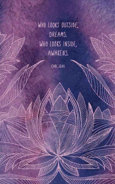 Produktbild: Write Now Journal: Who Looks Outside, Dreams. Who Looks Inside, Awakens. -Carl Jung