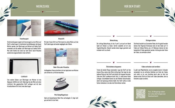 Produktbild: Mein Adventskalender-Buch &ndash;&nbsp;Stickzauber