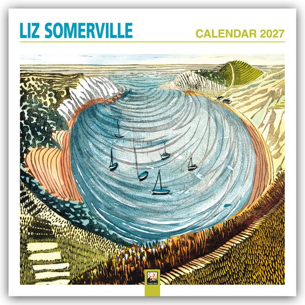 Produktbild: Liz Somerville Kunstkalender 2027 &ndash; Original Flame Tree Publishing-Kalender [Kalender]