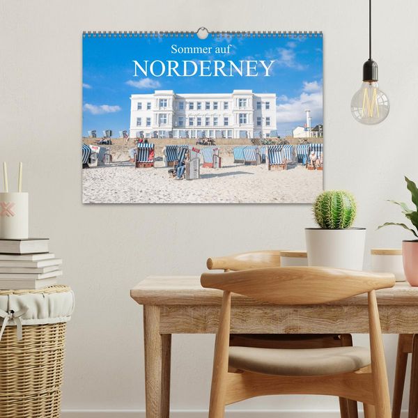 Produktbild: Sommer auf Norderney (Wandkalender 2026 DIN A3 quer), CALVENDO Monatskalender