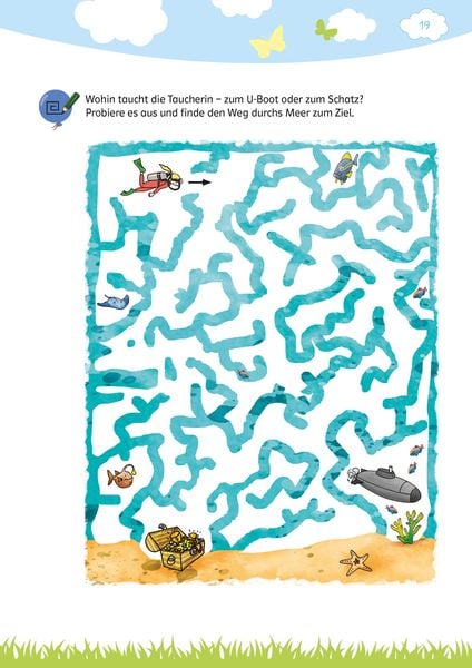 Produktbild: Klett Mein gro&szlig;es buntes Vorschul-R&auml;tselbuch