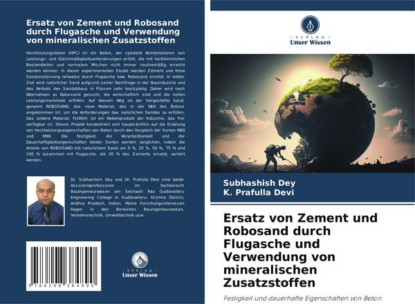 Produktbild: Ersatz von Zement und Robosand durch Flugasche und Verwendung von mineralischen Zusatzstoffen