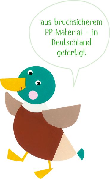 Produktbild: L&ouml;ffel 2er-Set Ente - Freche Rasselbande