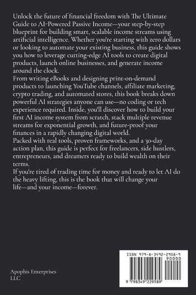 Produktbild: The Ultimate Guide to AI-Powered Passive Income