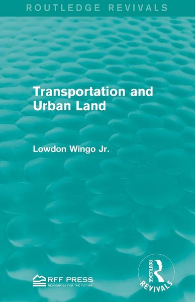 Produktbild: Transportation and Urban Land