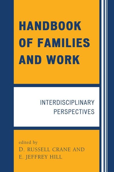 Produktbild: Handbook of Families and Work