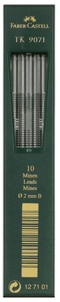 Produktbild: Faber-Castell Minen TK-9071 2mm B