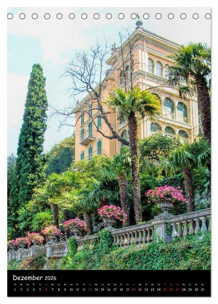 Produktbild: Lago di Como Ansichten 2026 (Tischkalender 2026 DIN A5 hoch), CALVENDO Monatskalender