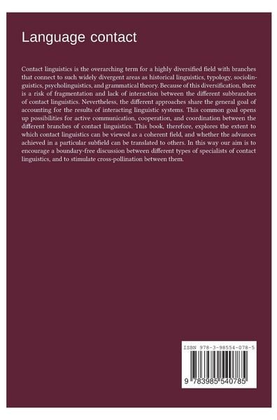 Produktbild: Language contact