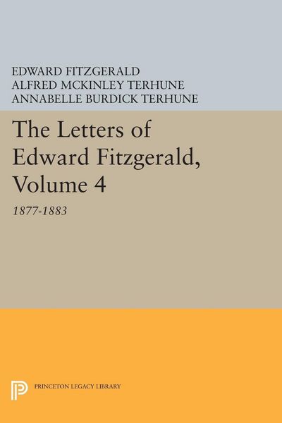 Produktbild: The Letters of Edward Fitzgerald, Volume 4