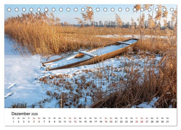 Produktbild: Unterwegs im Spreewald (Tischkalender 2026 DIN A5 quer), CALVENDO Monatskalender