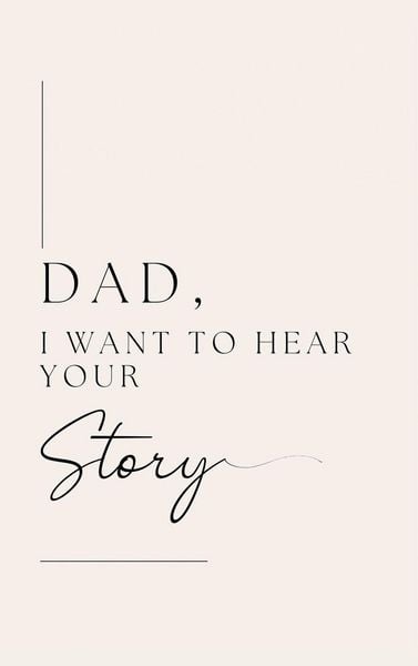 Produktbild: Dad, I want to hear your story (Hardback)