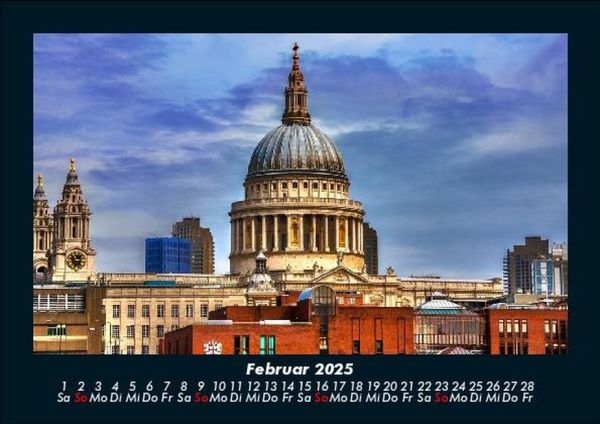Produktbild: London 2025 Fotokalender DIN A5