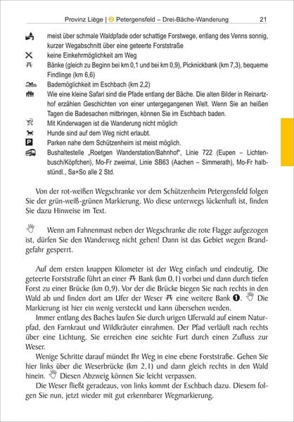 Produktbild: Belgische Ardennen 27 Wanderungen durch Flusst&auml;ler, Moore und W&auml;lder