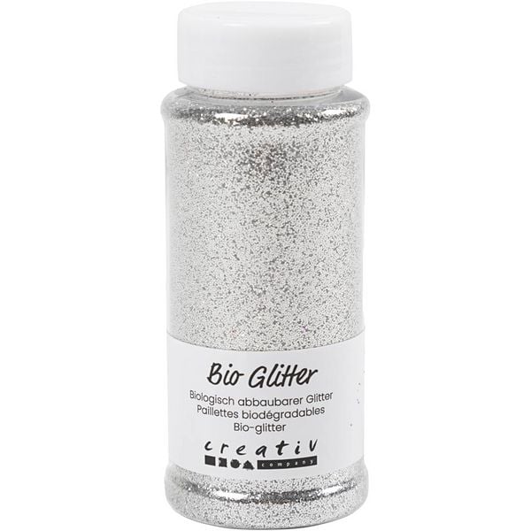 Produktbild: Creativ Company Bio Sparkles, Silber, 140 ml/ 1 Dose