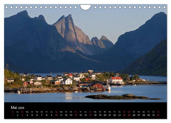 Produktbild: Norwegen (Wandkalender 2026 DIN A4 quer), CALVENDO Monatskalender