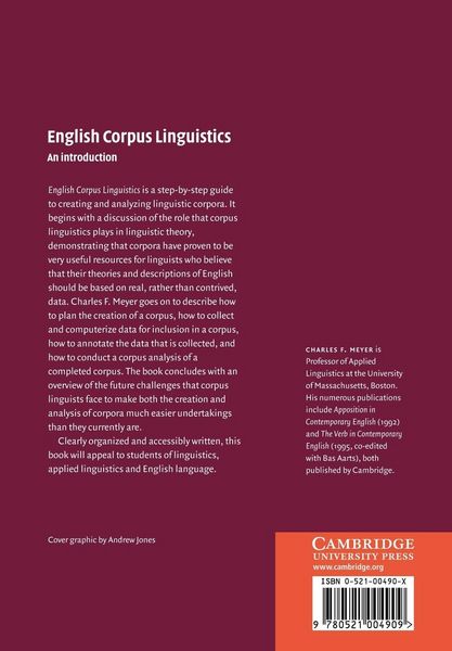 Produktbild: English Corpus Linguistics