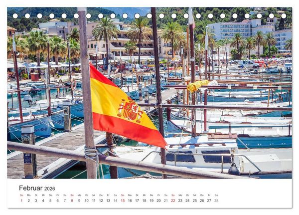 Produktbild: Mallorca, Mallorca (Tischkalender 2026 DIN A5 quer), CALVENDO Monatskalender