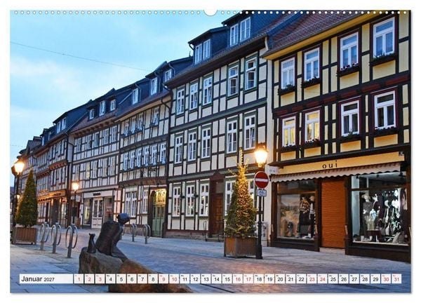 Produktbild: Wernigerode, die wundersch&ouml;ne Stadt im Harz (hochwertiger Premium Wandkalender 2027 DIN A2 quer), Kunstdruck in Hochglanz