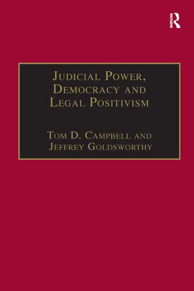 Produktbild: Judicial Power, Democracy and Legal Positivism
