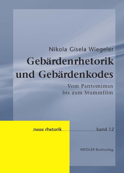 Produktbild: Geb&auml;rdenrhetorik und Geb&auml;rdenkodes