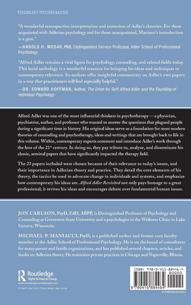 Produktbild: Alfred Adler Revisited